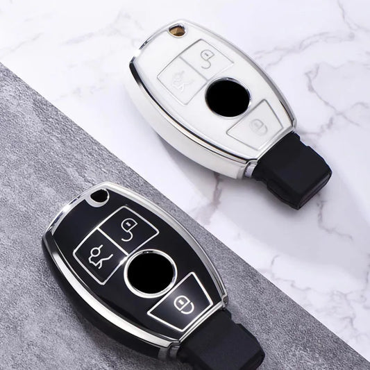 Water Resistant Key Cover For Mercedes-Benz 2007-2017